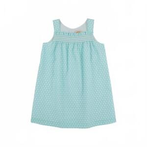 NEW THE BEAUFORT BONNET COMPANY girl's spencer smocked dress in dunmore doo-dad